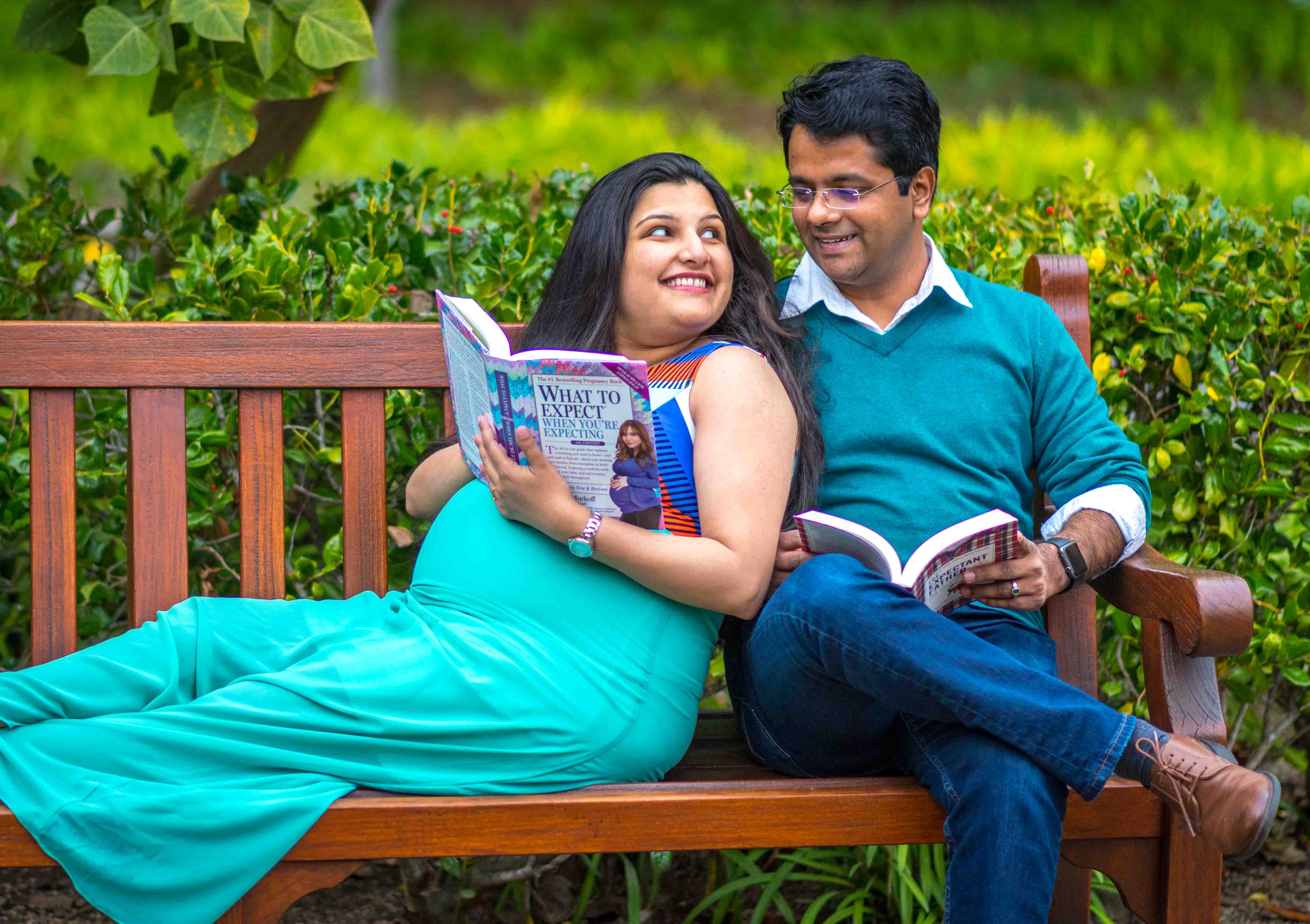 Unique Outdoors Baby Shower Photography Poses Ideas In India
